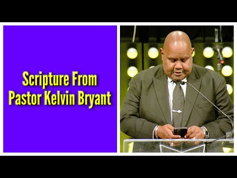 Scripture From Pastor Kelvin Bryant | Brandon Smiley Standing Ovation Ceremony