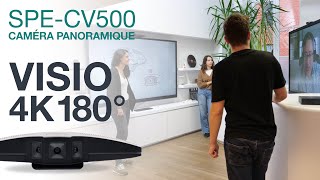 La caméra de visioconférence panoramique 180° et 4K Speechi SPE-CV-500