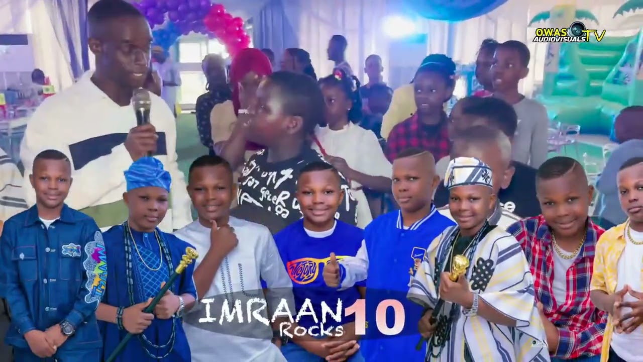 IMRAN KUSH 10th birthday party 