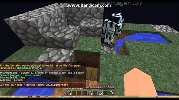 Minecraft: Skyblock Survival #2! Infinite Water Source!