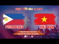 FULL | NỮ PHILIPPINES - NỮ VIỆT NAM | BÓNG ĐÁ SEA GAMES 30 | VFF CHANNEL