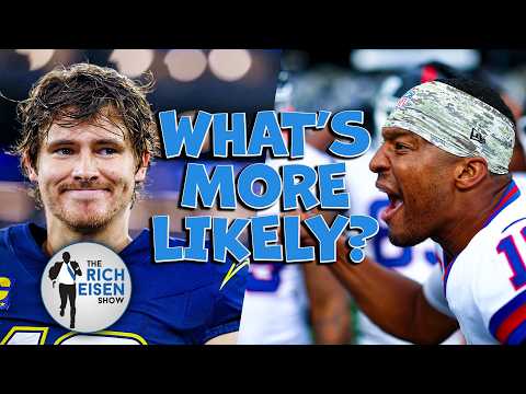 What’s More Likely: Herbert Beats Bills or Jameis Balls Out for the Giants? | The Rich Eisen Show
