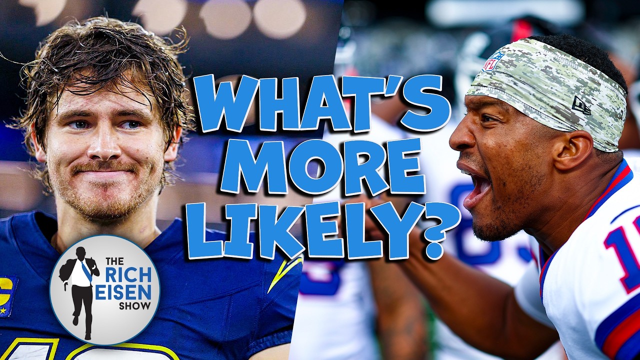 What’s More Likely: Herbert Beats Bills or Jameis Balls Out for the Giants? | The Rich Eisen Show