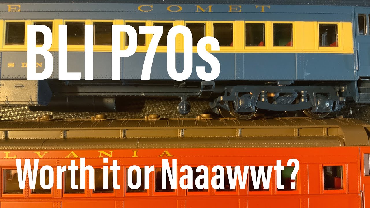 Detailed Review Broadway Limited HO Pennsylvania P70, Central New