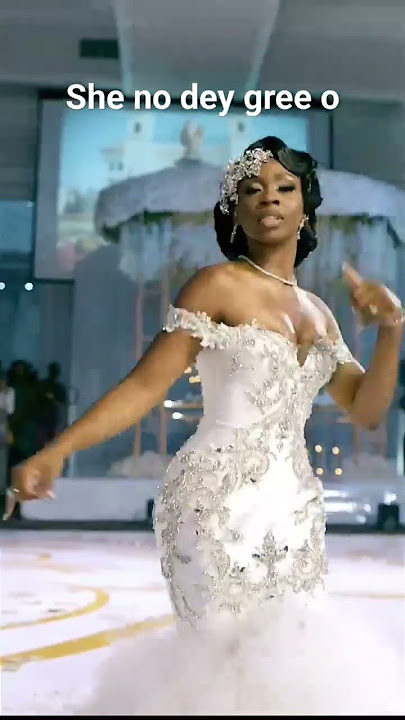 she no gree o  #beautiful bride #viral #vibes #wedding  #dress