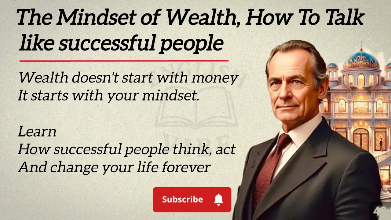 The mindset of wealth-How to talk like successful people - YouTube