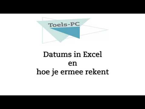 Video: Datums Opslaan