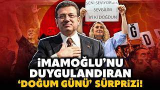 Imamolu Received A birthday Surprise In Silivri His Response To The Banner His Wife Held Up B