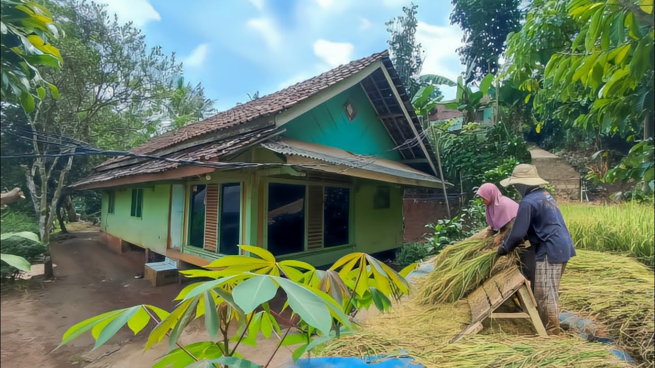 Bikin betah,.datang kekampung di pelosok ciamis ini ayem tentram ramah-ramah warganya