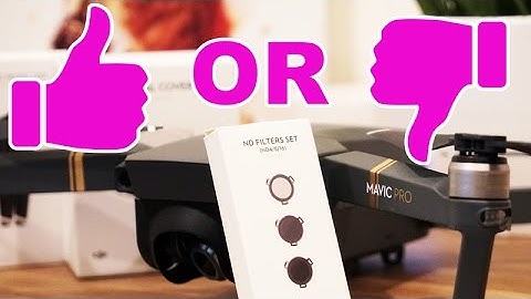 DJI Mavic Pro ND Filters - Do they make a difference? - 4K