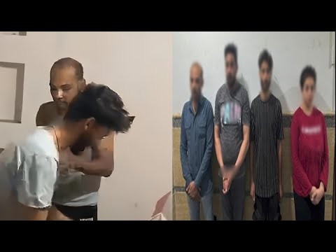 لحظة القبض علي علاء الساحر