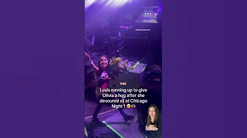 Olivia Rodrigo & Louis Partridge HUG Backstage At Guts Tour! 🥹