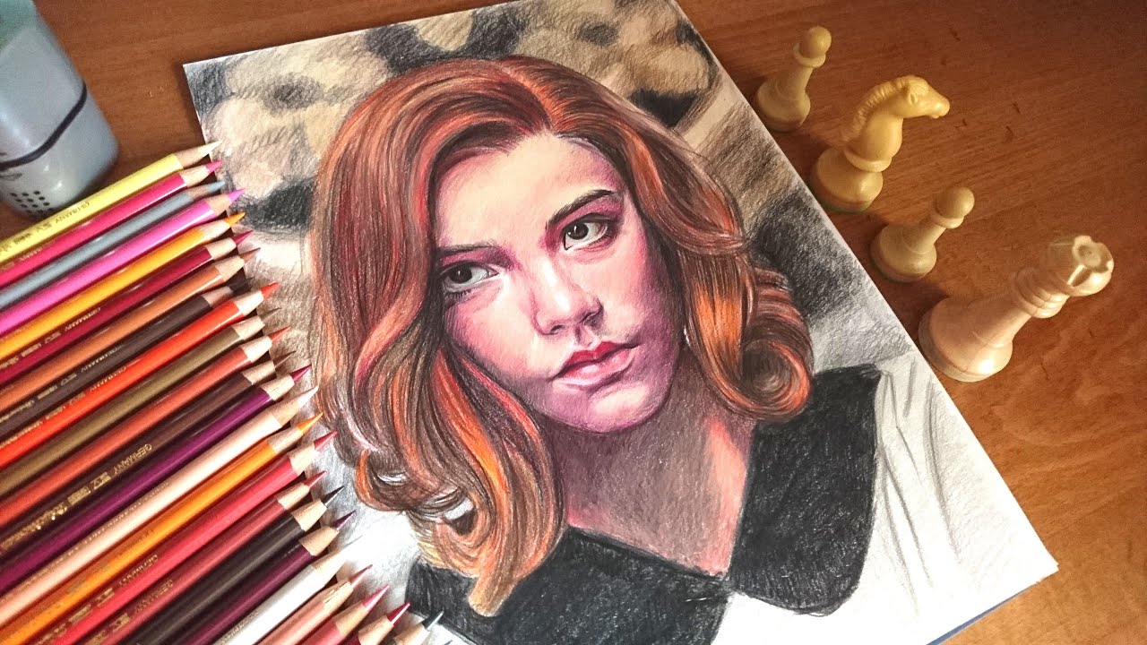 Drawing  (The Queen's Gambit) | anya taylor joy | Neo Albios Arts