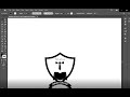 Class # 211 Emblem Education Logo_Pen Tool_Layer_Ai illustrator Course Beginners Student Urdu_Hindi