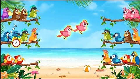 Bird Sort - Color Puzzle Trailer, Level 4, Level 5 Level 6, Birds Game Videos by Gaurav Gaming Part2