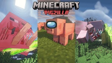 Pigzilla (Minecraft Mod Showcase | 1.20.1)