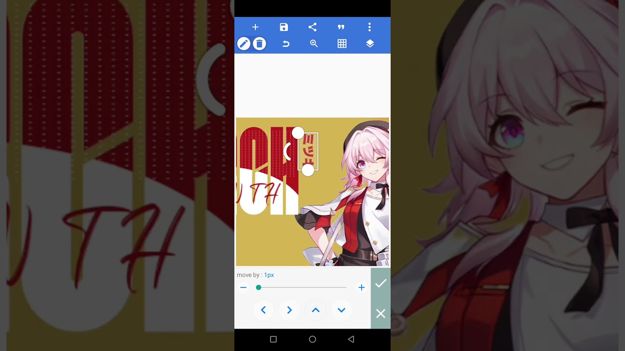 GFX anime, tutornya ada di yt gw bang🗿  |  