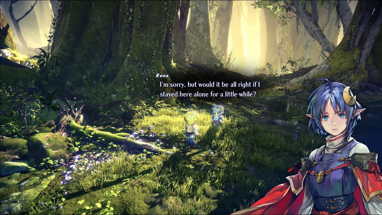 Star Ocean 2 - The Second Story R「Event ~ Leaving Rena and Arlia village」