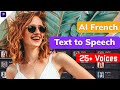 French Text to Speech | 🔥 Best French Text-To-Speech Software with 29 French AI Voices