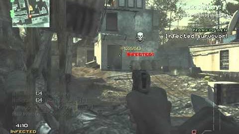 MW3 - Best Throwing Knife Ever? - C4 Hit - MULTIKILL!