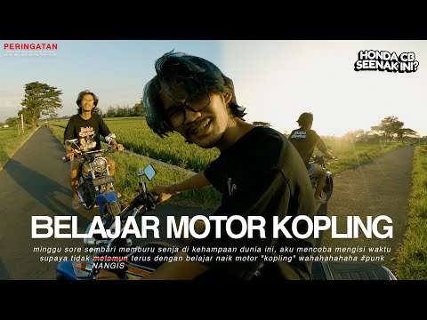 Belajar Naik Motor Kopling, Honda CB? GL?