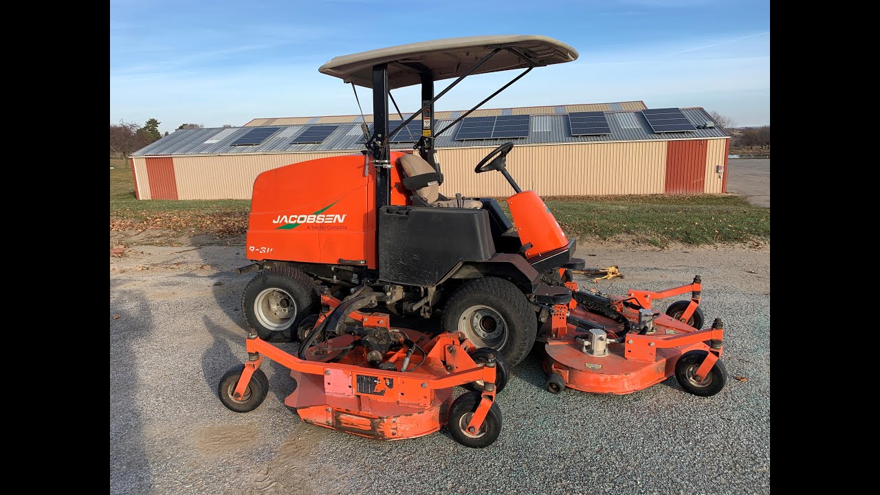 Jacobsen R311T Rotary Mower for sale at Auction! YouTube