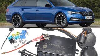 Skoda Superb III (3V) - Tow Bar Electrics Installation and Coding