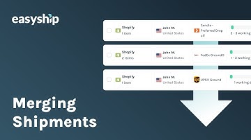 How to Merge Shipments & Duplicate Orders | Easyship® for eCommerce