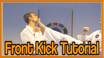Taekwondo Front Snap Kick Tutorial | GNT How to