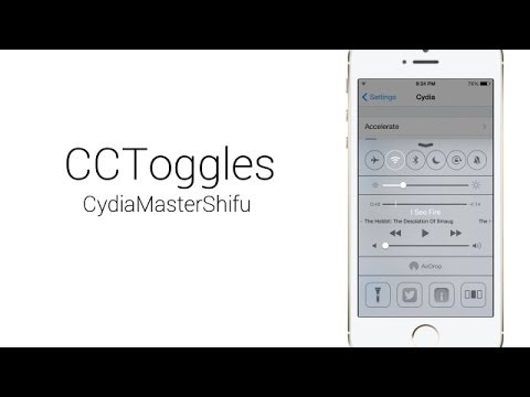 Cydia軟體教學介紹 - CCToggles - 控制中心按鈕優化 (iOS 7)