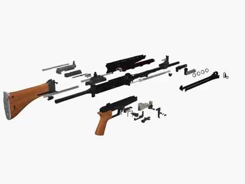 Japanese rifle. JGSDF type64 assault rifle. - YouTube
