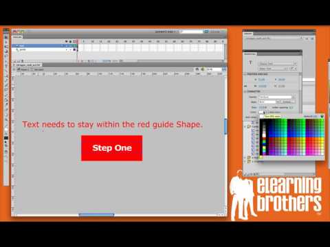 Adding Content to the Flash Quiz Templates