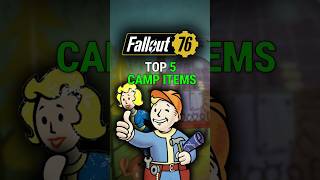 5 Camp Items You NEED in Fallout 76 ☢️ #fallout76 #gaming #fallout #gamingtips #guide #camping