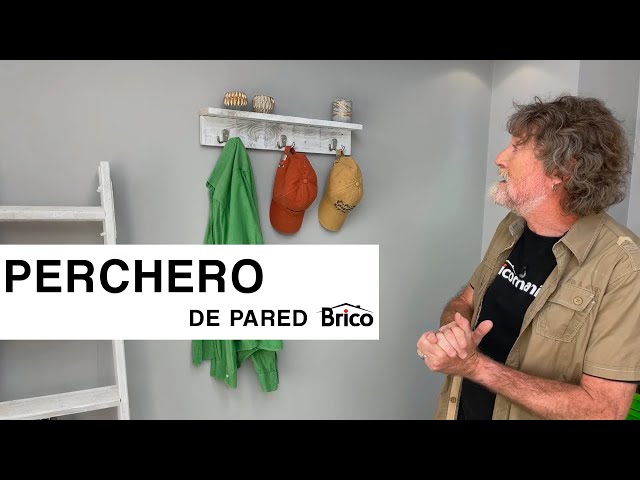 Perchero de pared sencillo