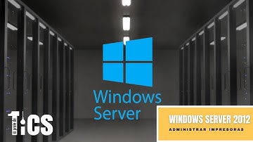 Capitulo 16. Windows Server 2012 R2. Administrador de impresoras.
