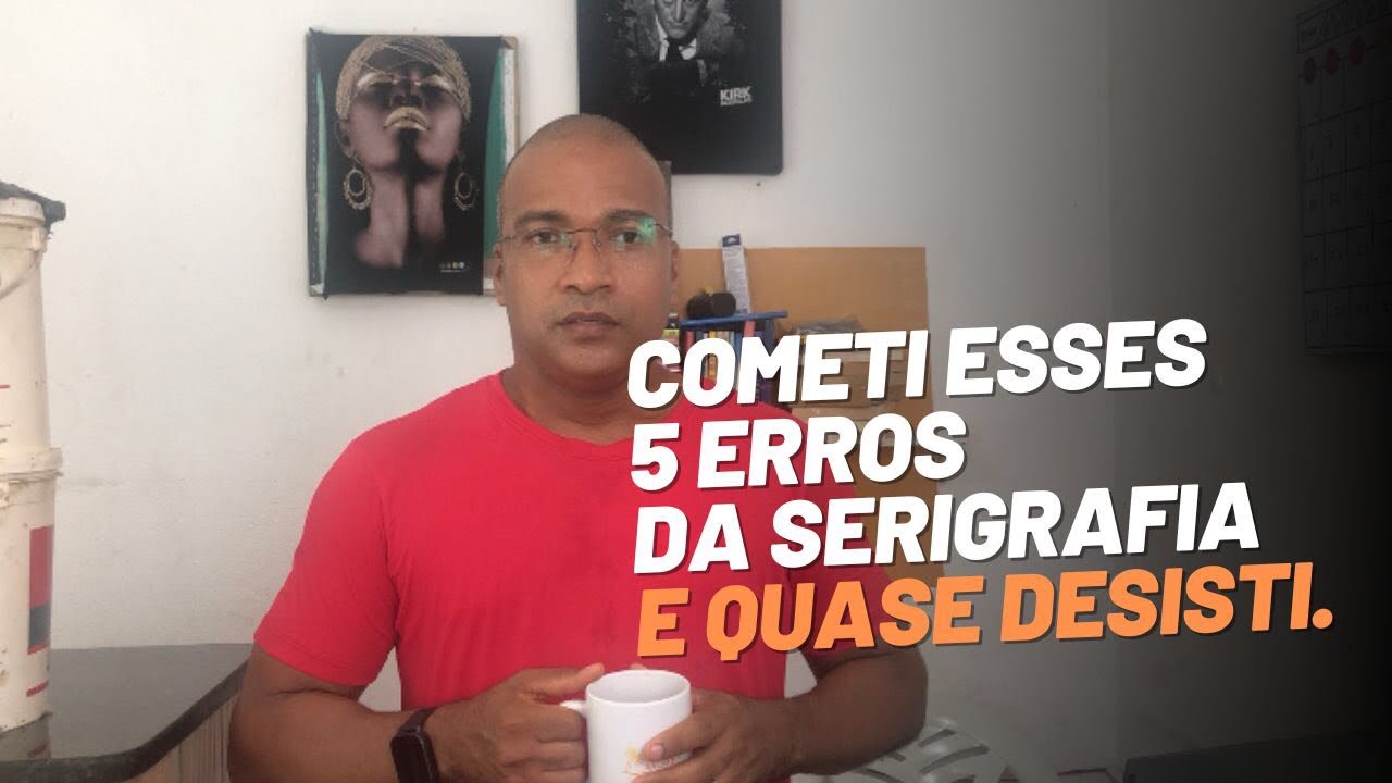 Se você tá começando na serigrafia, não faça isso.