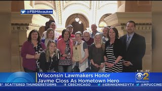 Jayme Closs Honored As Hometown Hero