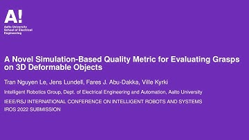A Novel Simulation-Based Quality Metric for Evaluating Grasps on 3D Deformable Objects