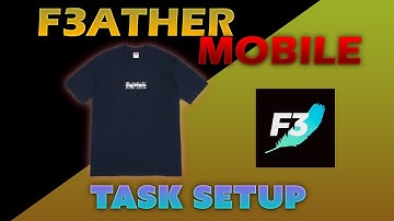 F3ATHER Mobile Supreme Box Logo Bandana Tee Task Setup