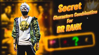 free fire secret character combination after update || best character combination for rank pushing