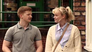 Coronation Street - Sinead Thinks Chesney Is Cute For Getting Worried