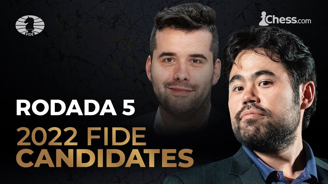 NAKAMURA PERDEU MAIS UMA?? Hikaru Nakamura Vs Radjabov - Torneio de Candidatos  2022 - Rodada 2 