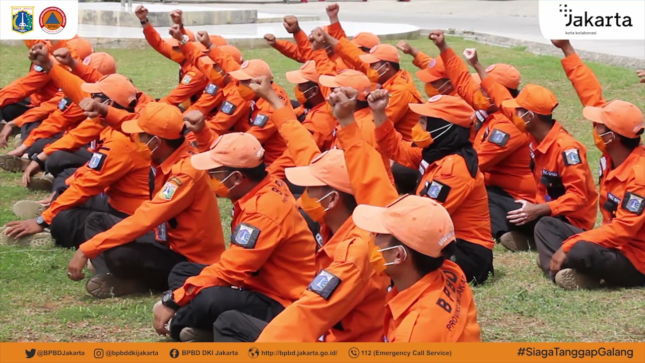 Peningkatan Kapasitas Petugas Penanggulangan Bencana BPBD DKI Jakarta Tahun 2021