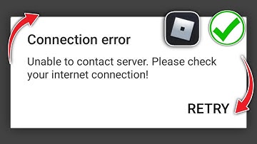 How to fix connection error problem on Roblox new rules 2024