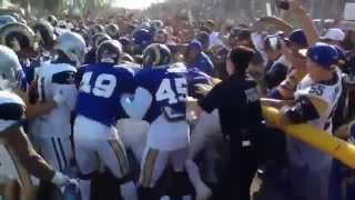 Cowboys Rams Joint Practice Ends In Fight
