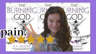 the burning god review + discussion!
