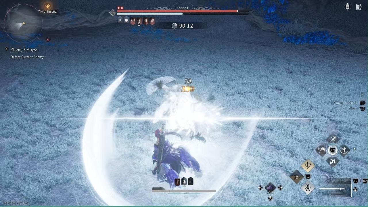 Where Winds Meet: Zhang E. Abyss no damage