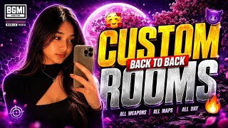 BGMI LIVE 🔴 CUSTOM ROOM | OPEN LOBBY 😱 JOIN FAST   CLUTCH 🔥 BGMI CUSTOM ROOM #bgmicustomroom #bgmi