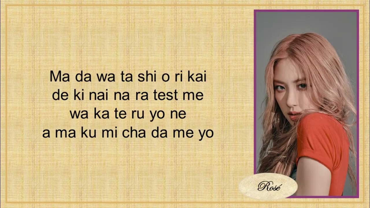 BLACKPINK DDU DU DDU DU Remix (JP Ver.) Easy Lyrics YouTube