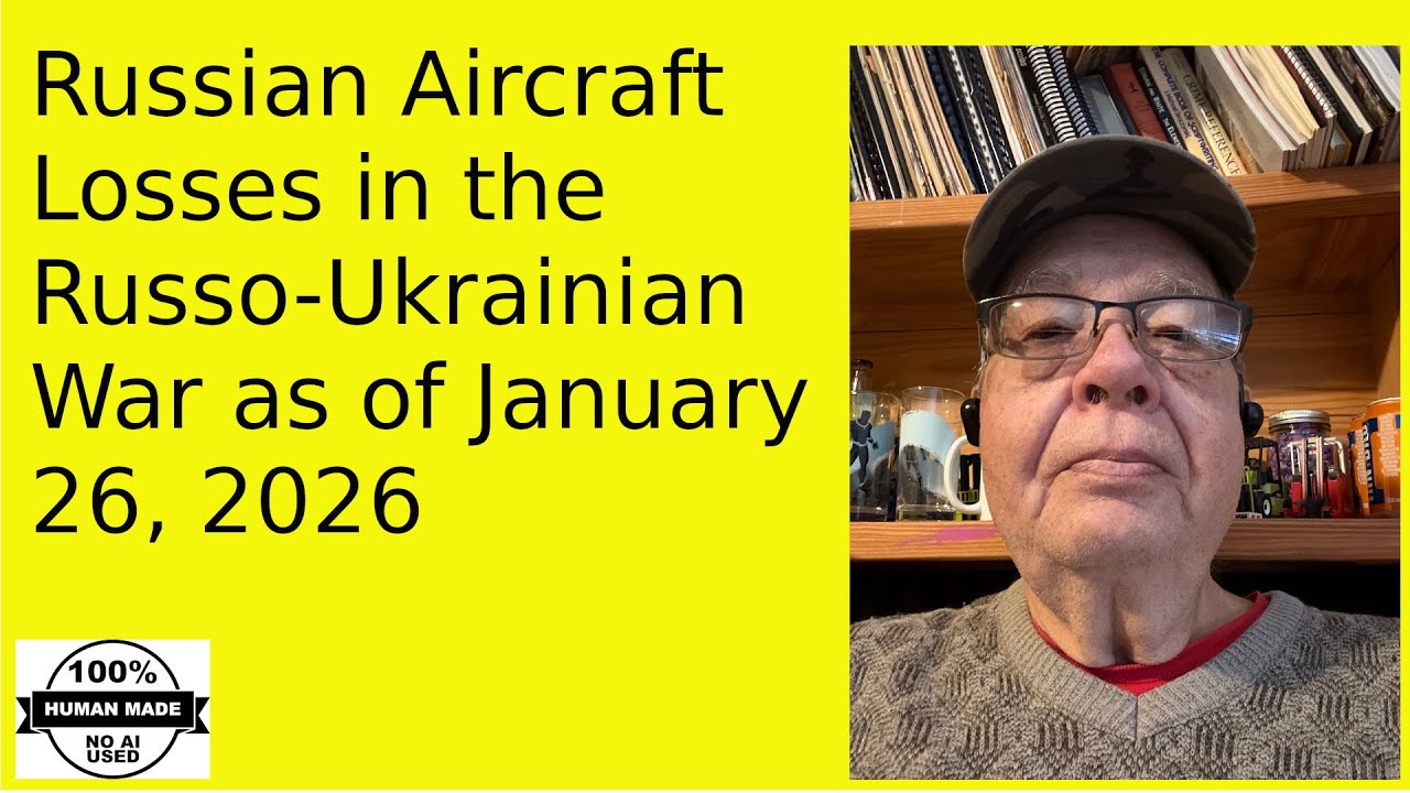 Потери российских самолетов в русско-украинской войне по состоянию на 26 января 2026 года.